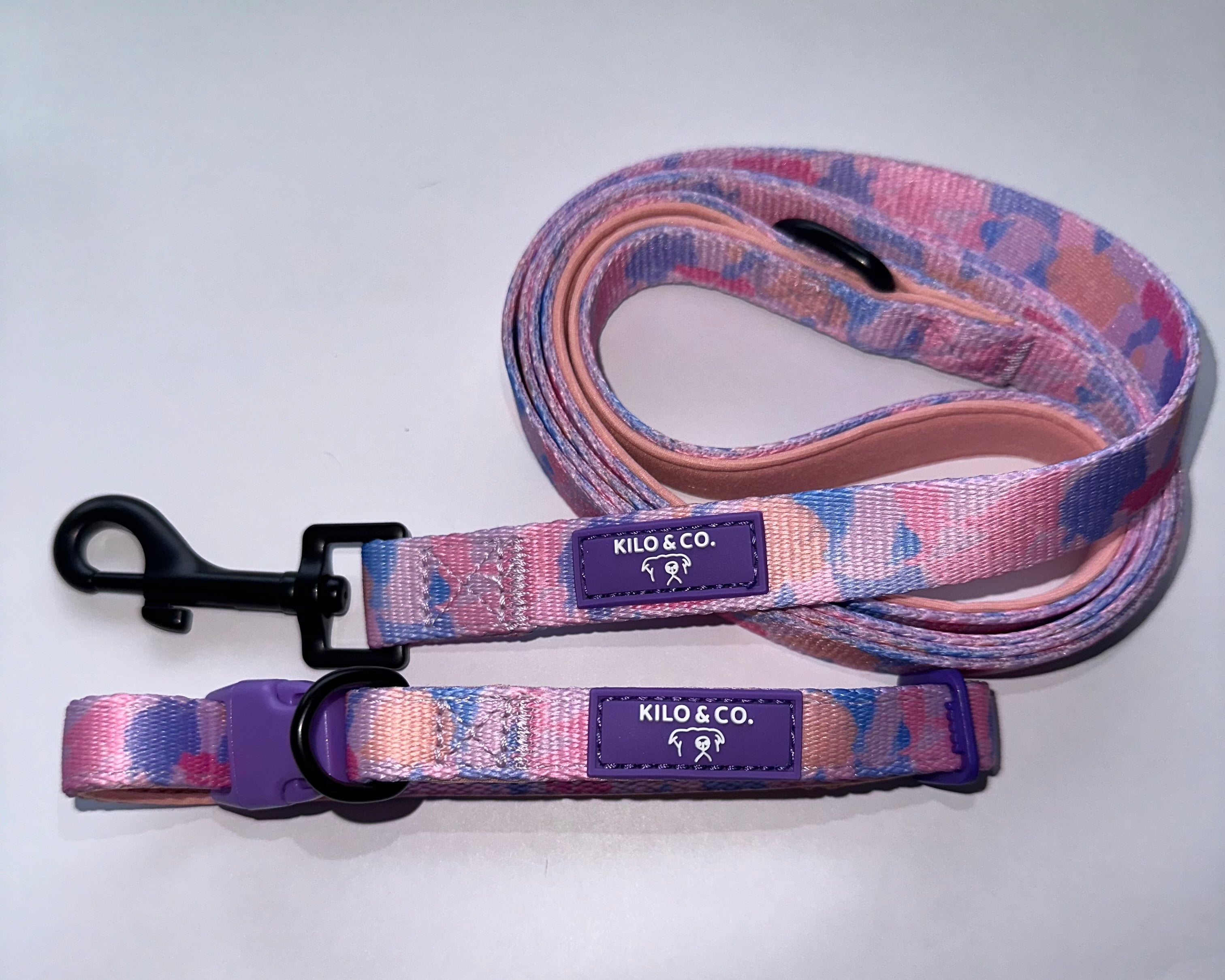 Non-Pull Harness, Collar and Lead Set - Purely Pastels