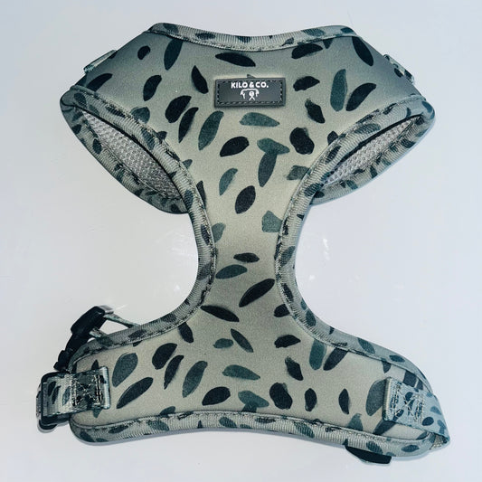 Adjustable Dog Harness - Olive Tree