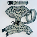 Adjustable Harness, Collar and Lead Set - Olive Tree