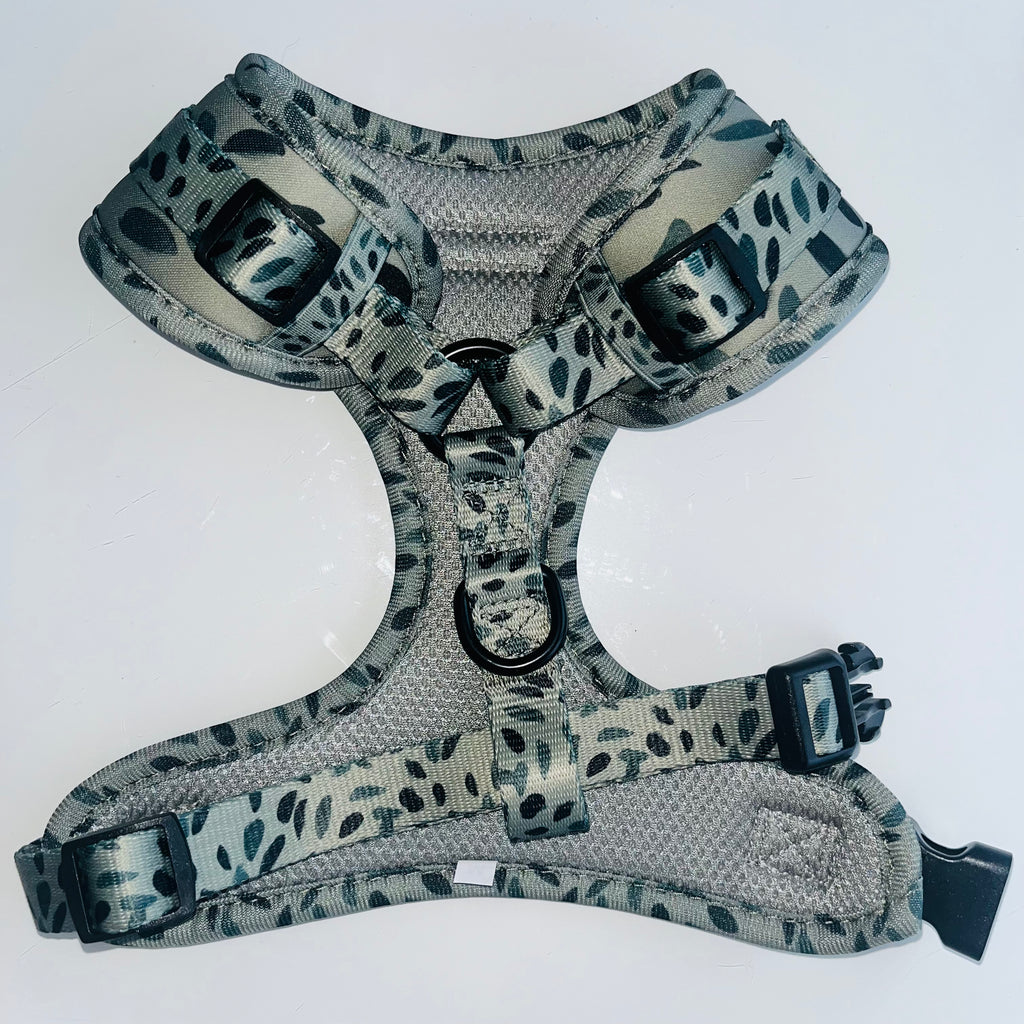 Adjustable Dog Harness - Olive Tree