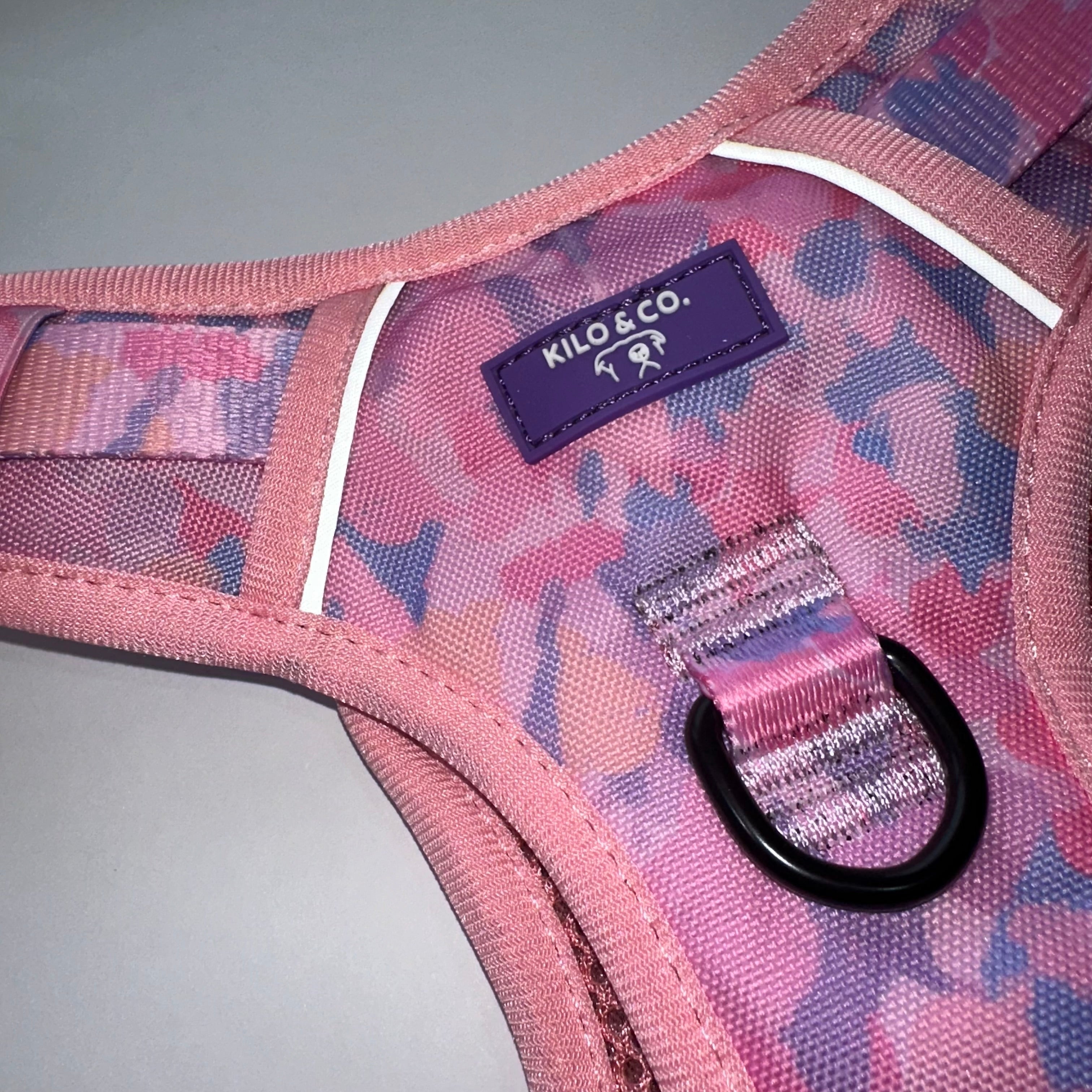 Non-Pull Harness, Collar and Lead Set - Purely Pastels